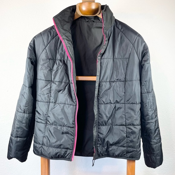 The North Face Jacket Women's Medium Black Pink Full Zip, 2A182 - Picture 11 of 13